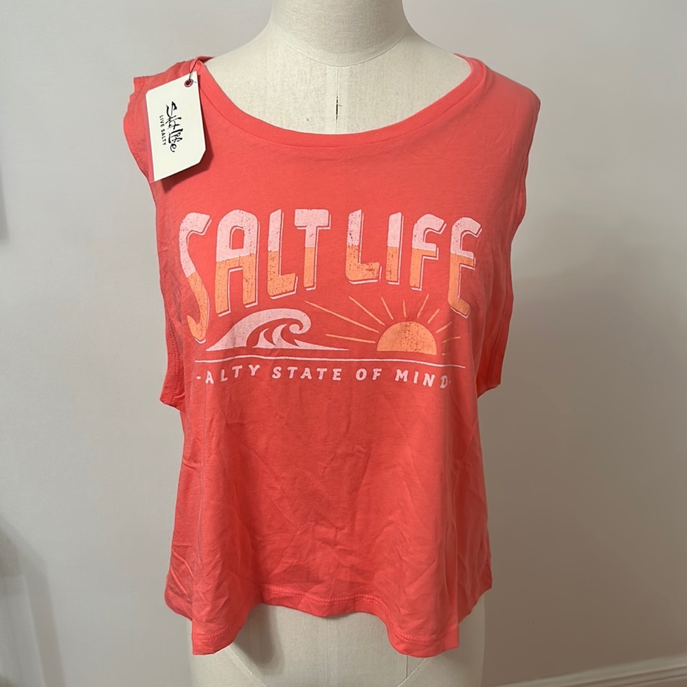 Salt life women’s tank top new with tag